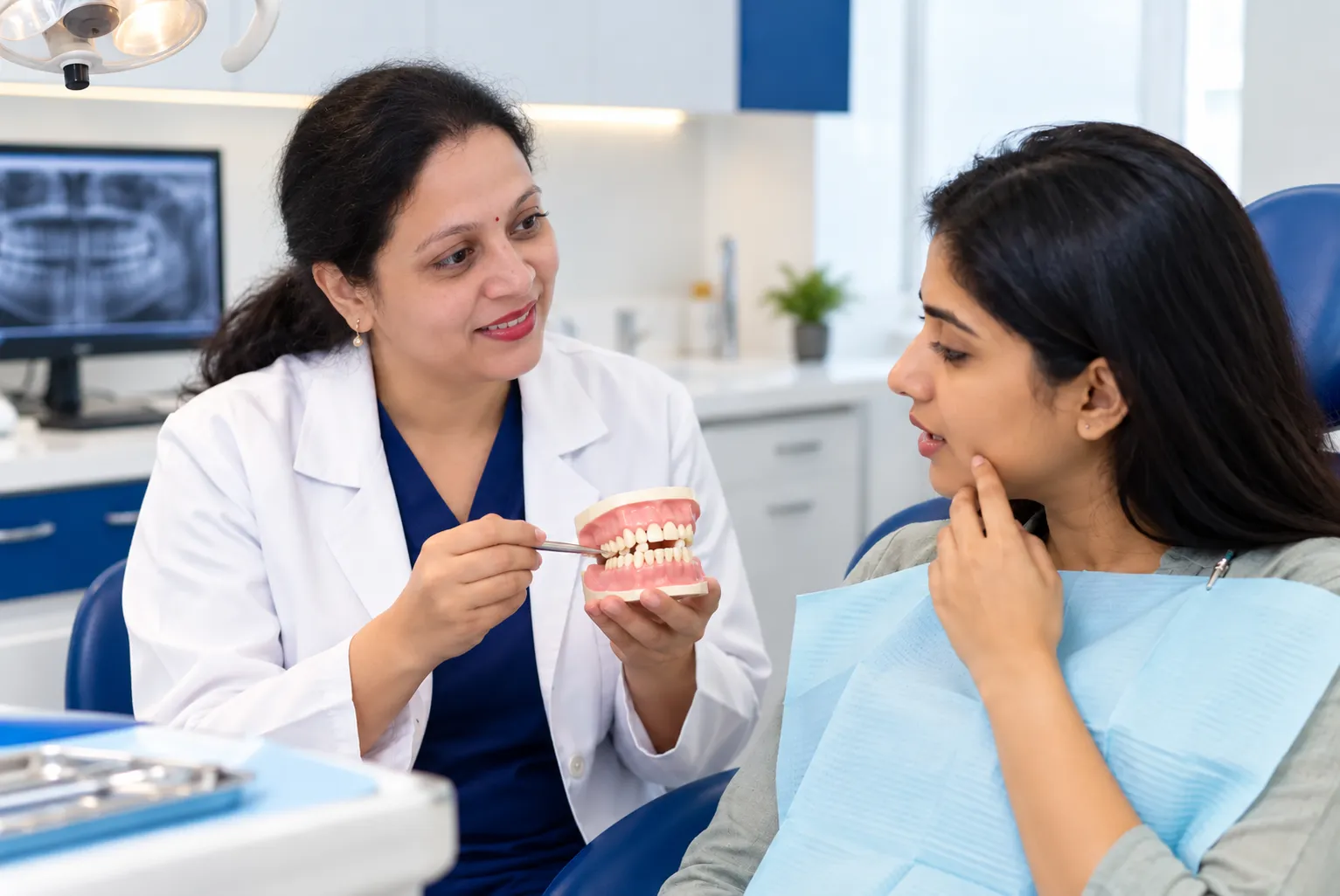 Your teeth are crooked or crowded